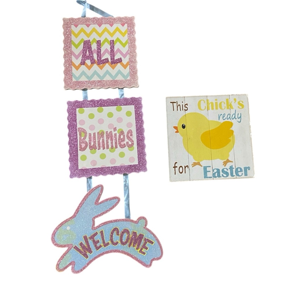 Easter Wooden Wall Decorations